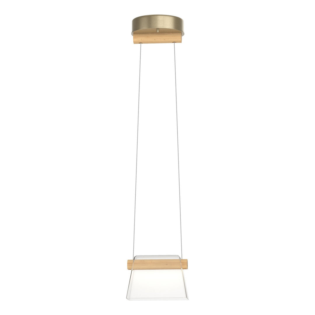 Cowbell LED Mini Pendant in Soft Gold - available from The Lighting Shoppe, trusted by Canadian homeowners