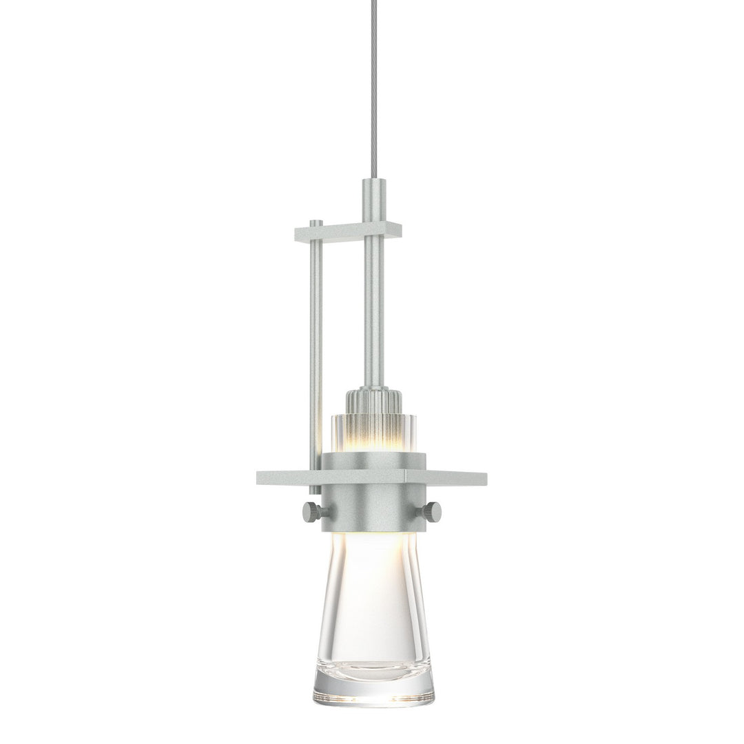 Erlenmeyer One Light Mini Pendant in Vintage Platinum - available from The Lighting Shoppe, trusted by Canadian homeowners