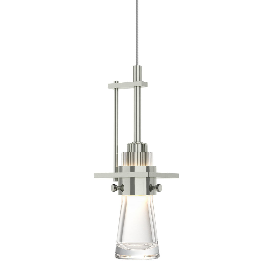 Erlenmeyer One Light Mini Pendant in Sterling - available from The Lighting Shoppe, trusted by Canadian homeowners