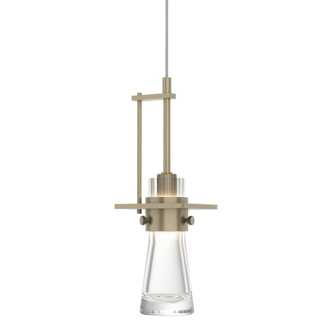 Erlenmeyer One Light Mini Pendant in Soft Gold - available from The Lighting Shoppe, trusted by Canadian homeowners