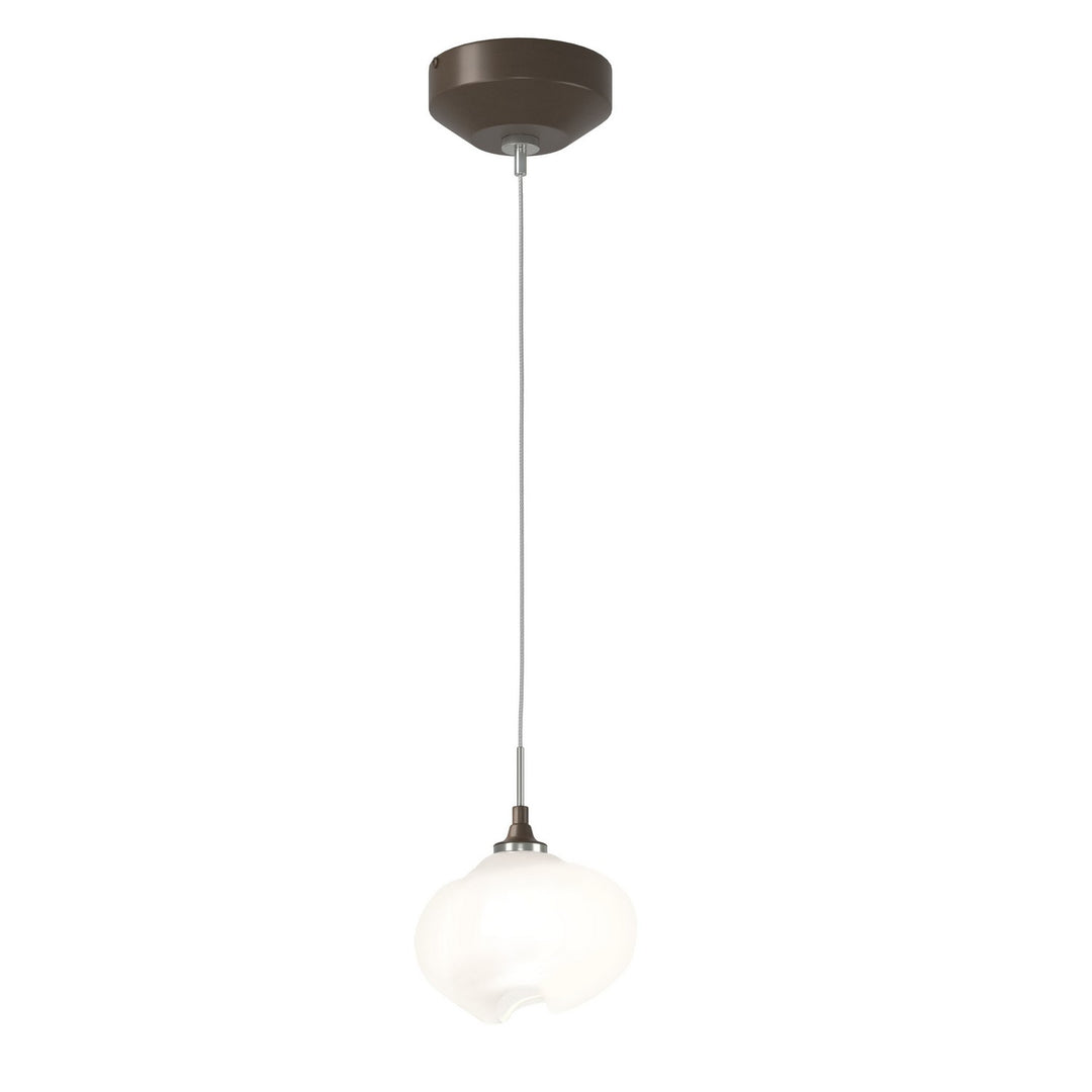 Ume One Light Mini Pendant in Bronze - available from The Lighting Shoppe, trusted by Canadian homeowners