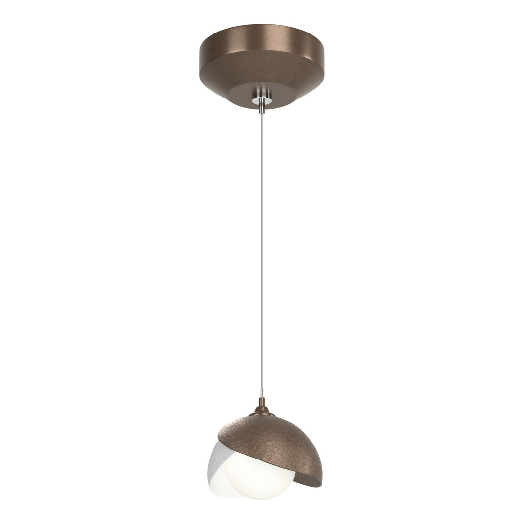 Brooklyn One Light Pendant in Bronze - available from The Lighting Shoppe, trusted by Canadian homeowners