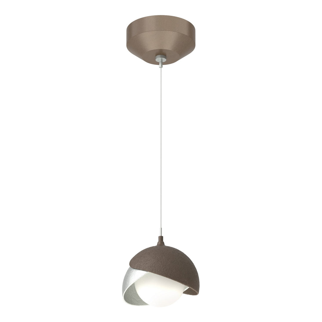 Brooklyn One Light Mini Pendant in Bronze - available from The Lighting Shoppe, trusted by Canadian homeowners