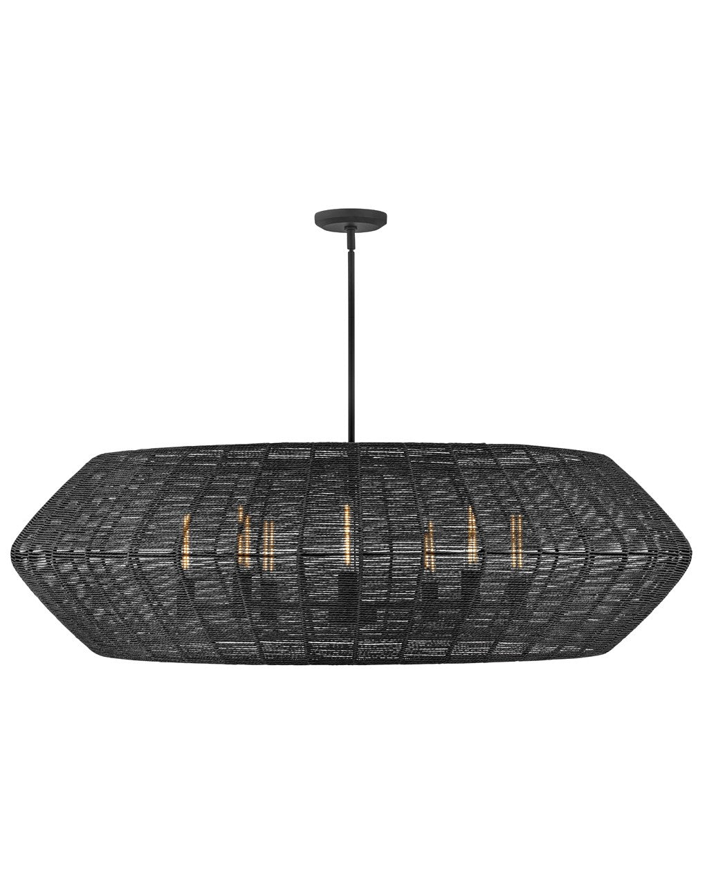 Hinkley Canada - 40386BLK - LED Chandelier - Luca - Black