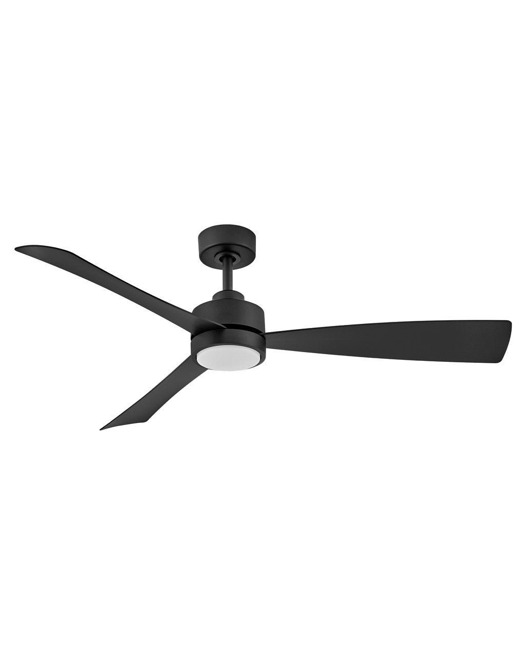 Iver 56"Ceiling Fan in Matte Black - available from The Lighting Shoppe, trusted by Canadian homeowners