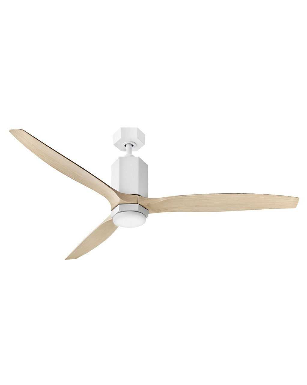 Facet 60"Ceiling Fan in Matte White - available from The Lighting Shoppe, trusted by Canadian homeowners