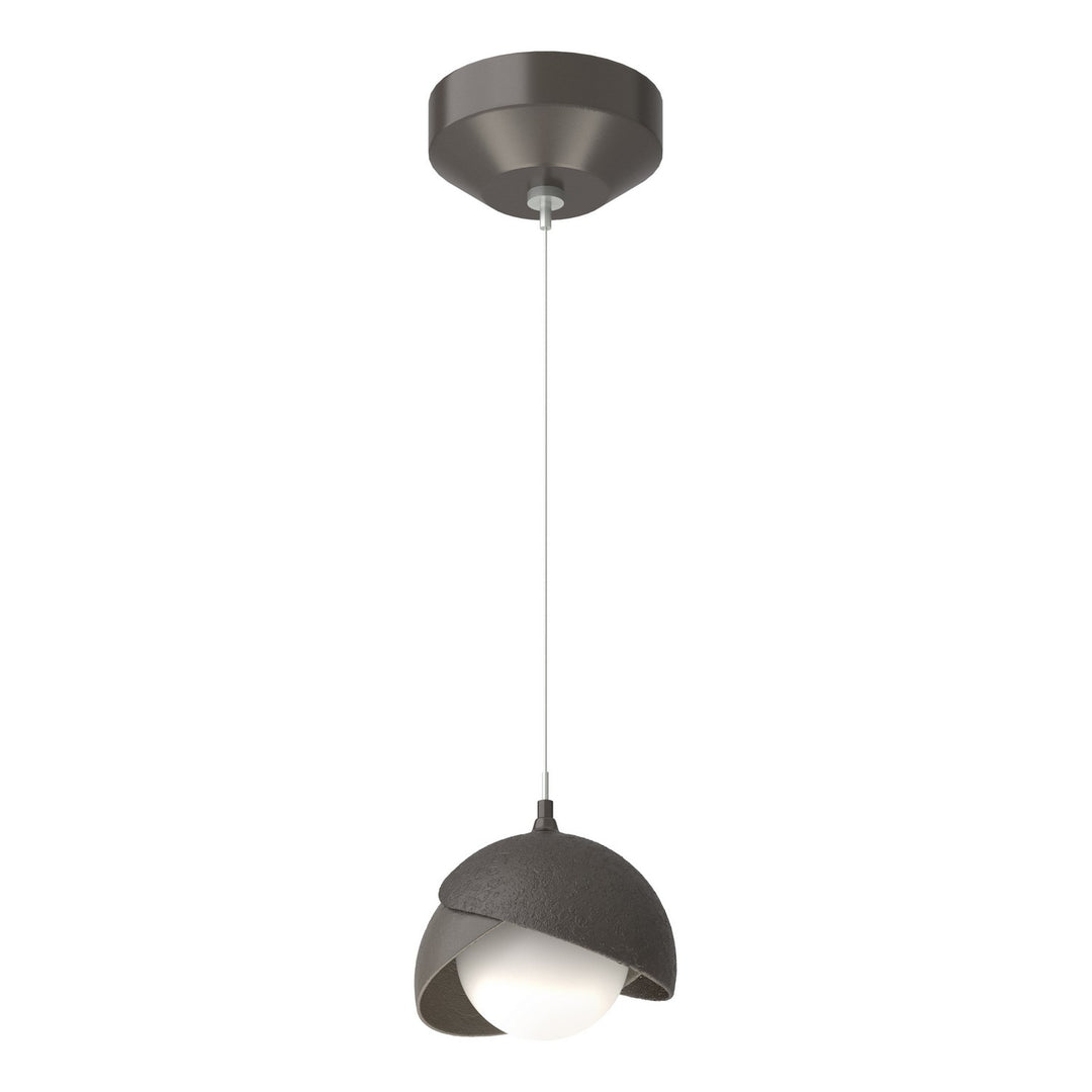 Brooklyn One Light Mini Pendant in Oil Rubbed Bronze - available from The Lighting Shoppe, trusted by Canadian homeowners