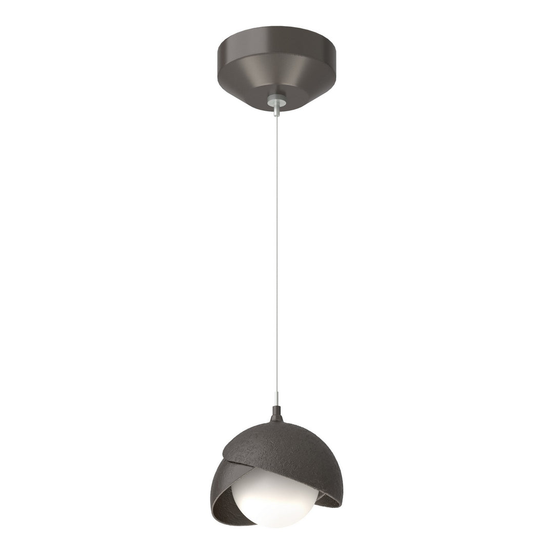 Brooklyn One Light Mini Pendant in Oil Rubbed Bronze - available from The Lighting Shoppe, trusted by Canadian homeowners