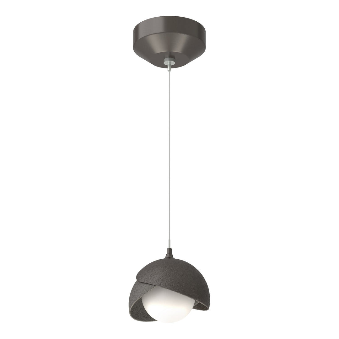 Brooklyn One Light Mini Pendant in Oil Rubbed Bronze - available from The Lighting Shoppe, trusted by Canadian homeowners