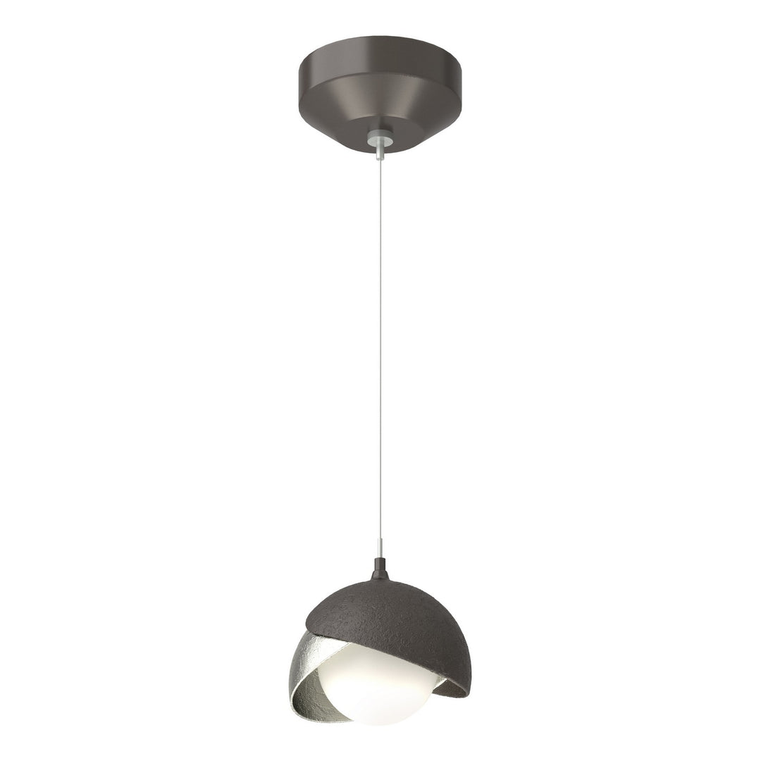 Brooklyn One Light Mini Pendant in Oil Rubbed Bronze - available from The Lighting Shoppe, trusted by Canadian homeowners