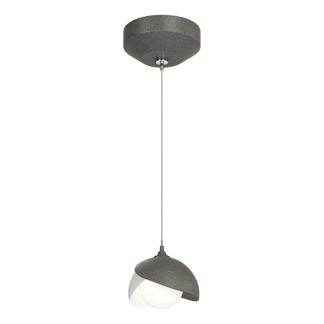 Brooklyn One Light Pendant in Natural Iron - available from The Lighting Shoppe, trusted by Canadian homeowners