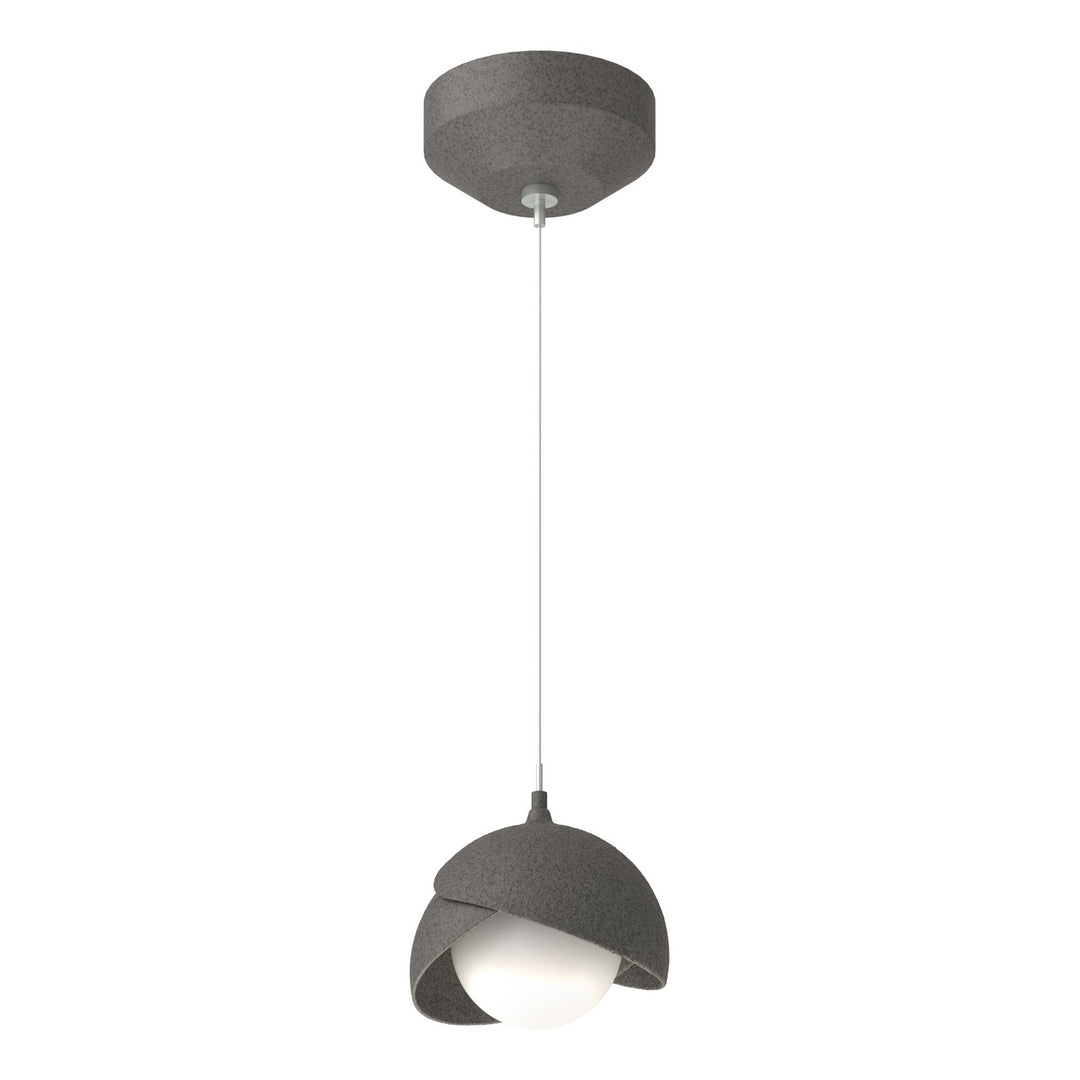 Brooklyn One Light Mini Pendant in Natural Iron - available from The Lighting Shoppe, trusted by Canadian homeowners