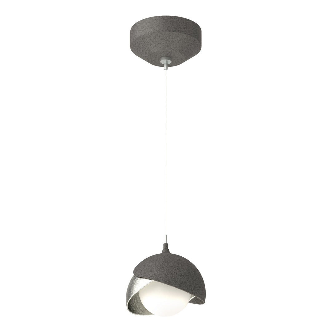 Brooklyn One Light Mini Pendant in Natural Iron - available from The Lighting Shoppe, trusted by Canadian homeowners