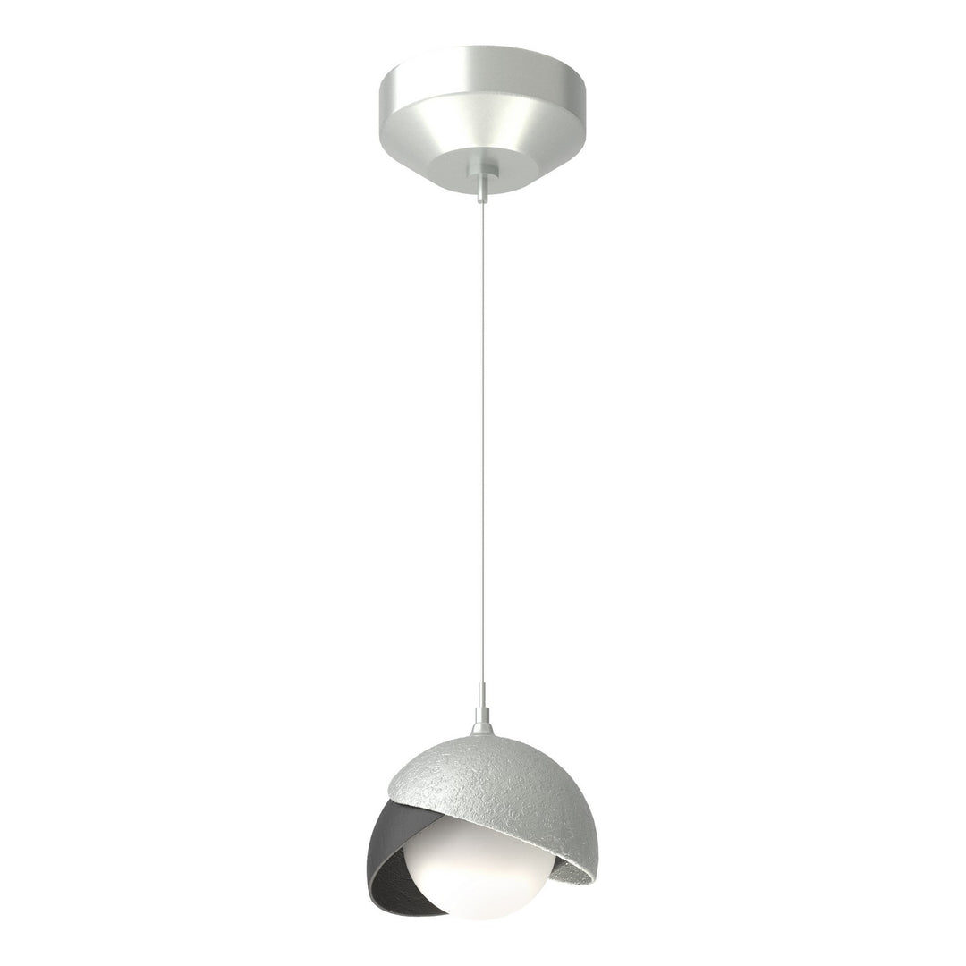 Brooklyn One Light Mini Pendant in Vintage Platinum - available from The Lighting Shoppe, trusted by Canadian homeowners