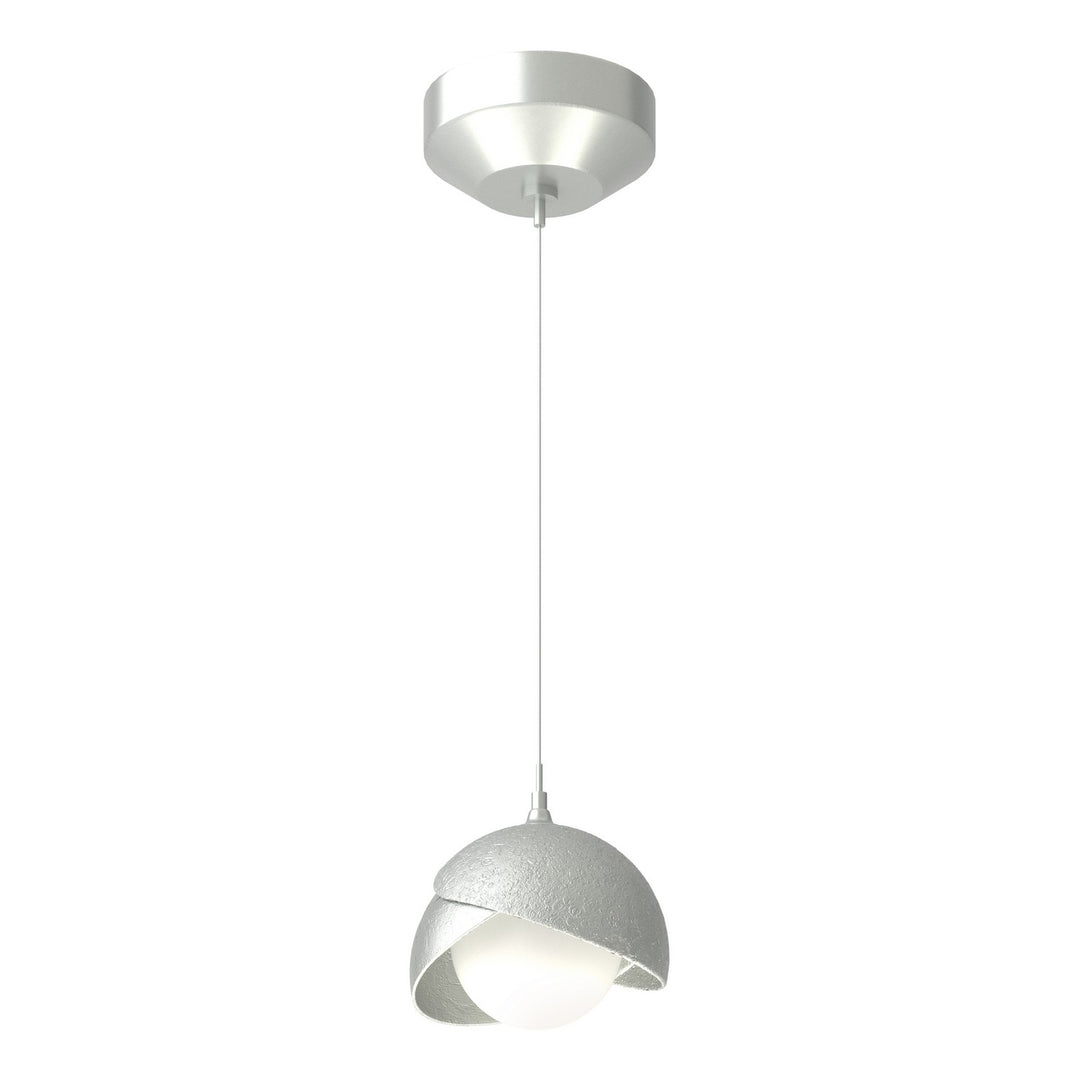 Brooklyn One Light Mini Pendant in Vintage Platinum - available from The Lighting Shoppe, trusted by Canadian homeowners