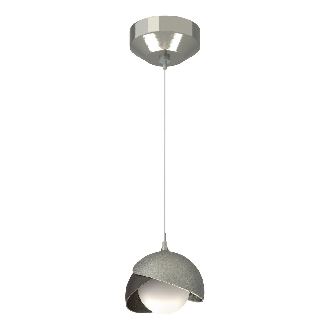 Brooklyn One Light Mini Pendant in Sterling - available from The Lighting Shoppe, trusted by Canadian homeowners