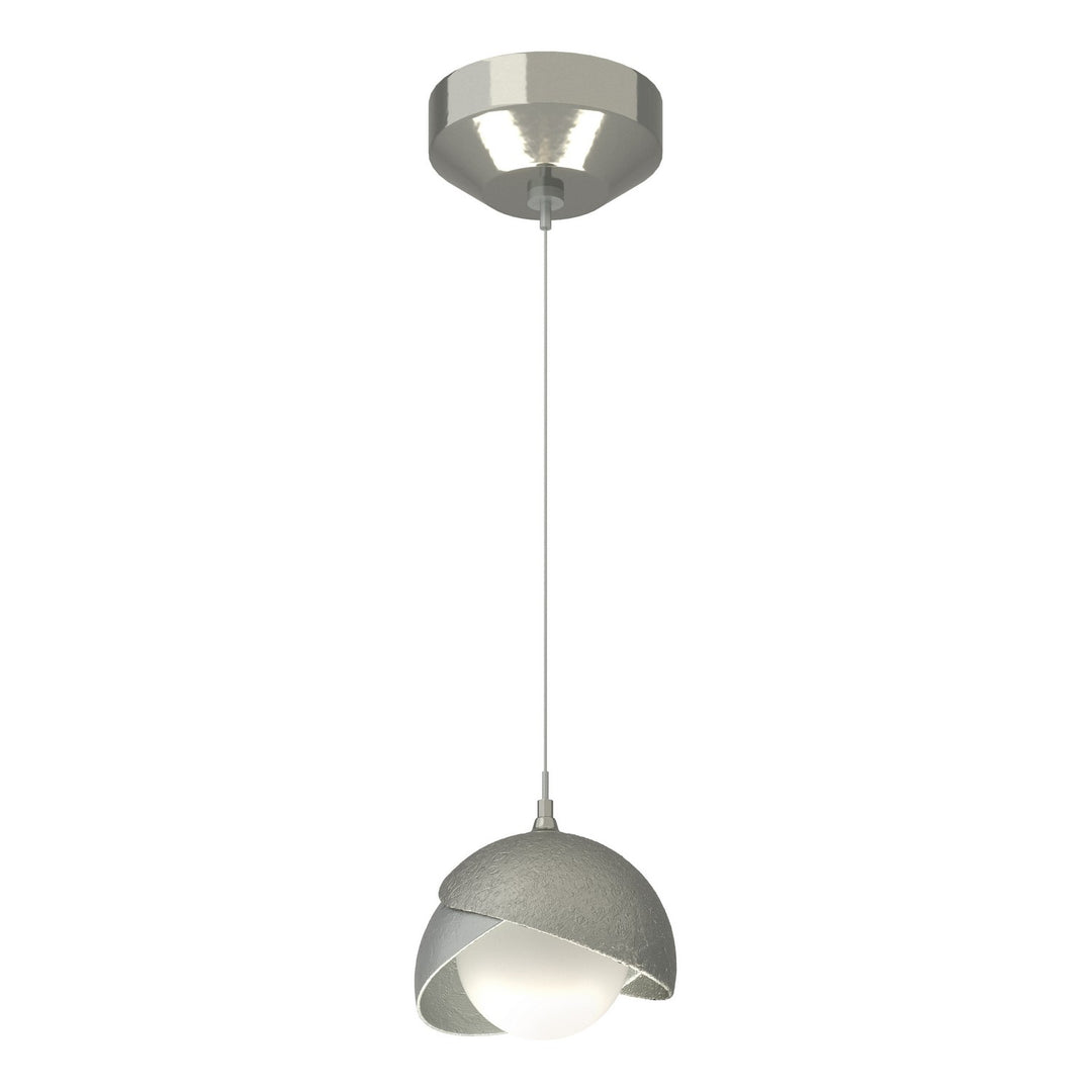 Brooklyn One Light Mini Pendant in Sterling - available from The Lighting Shoppe, trusted by Canadian homeowners