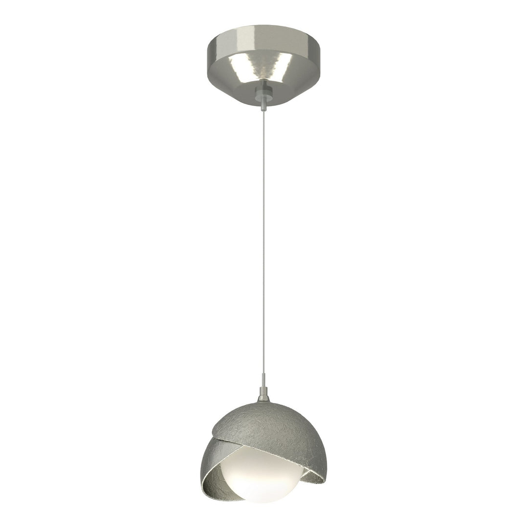 Brooklyn One Light Mini Pendant in Sterling - available from The Lighting Shoppe, trusted by Canadian homeowners