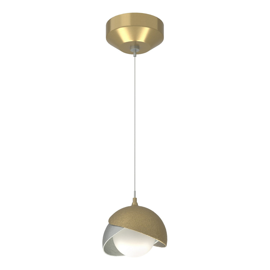 Brooklyn One Light Mini Pendant in Modern Brass - available from The Lighting Shoppe, trusted by Canadian homeowners