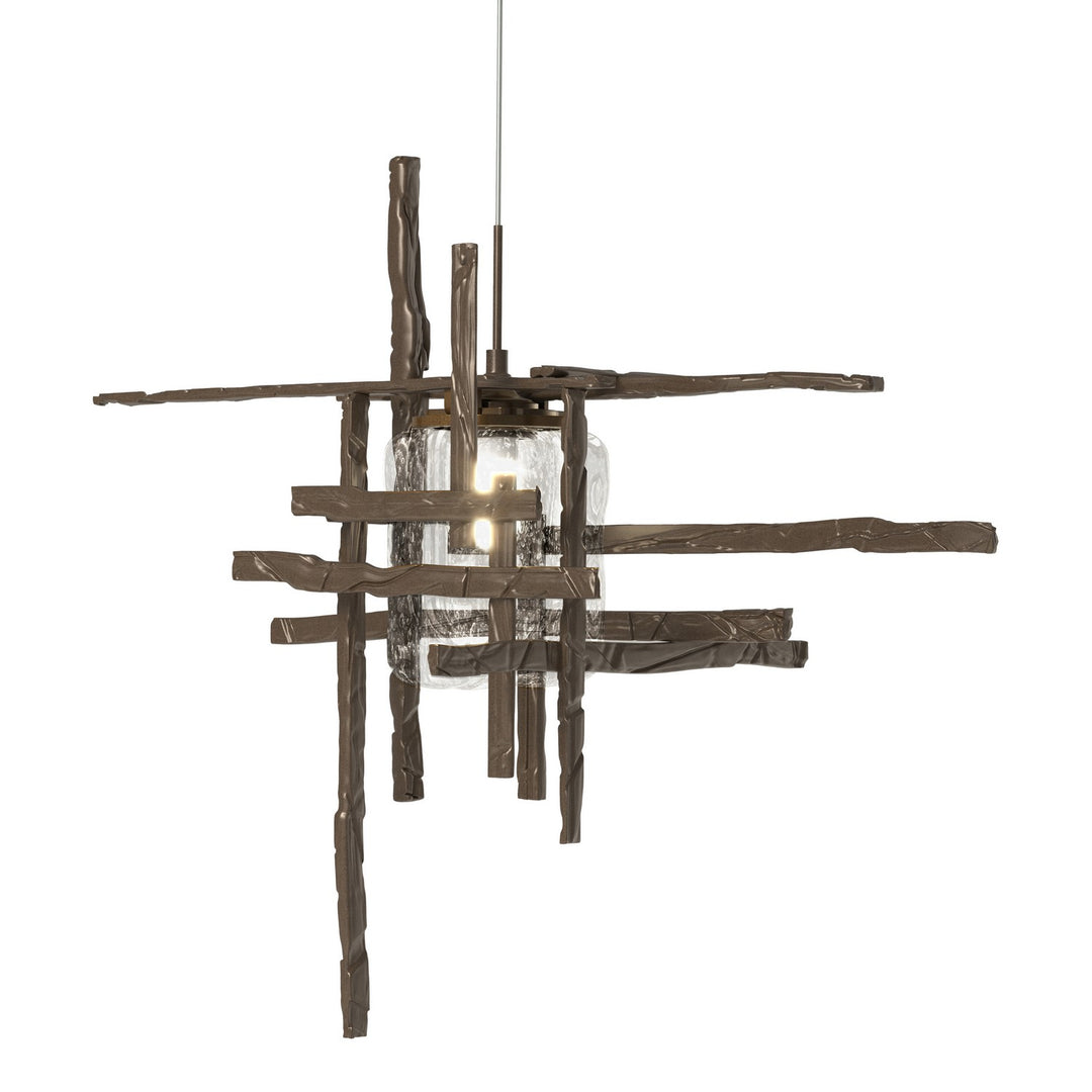 Hubbardton Forge Canada - 161184-SKT-STND-05-II0728 - One Light Mini Pendant - Tura - Bronze