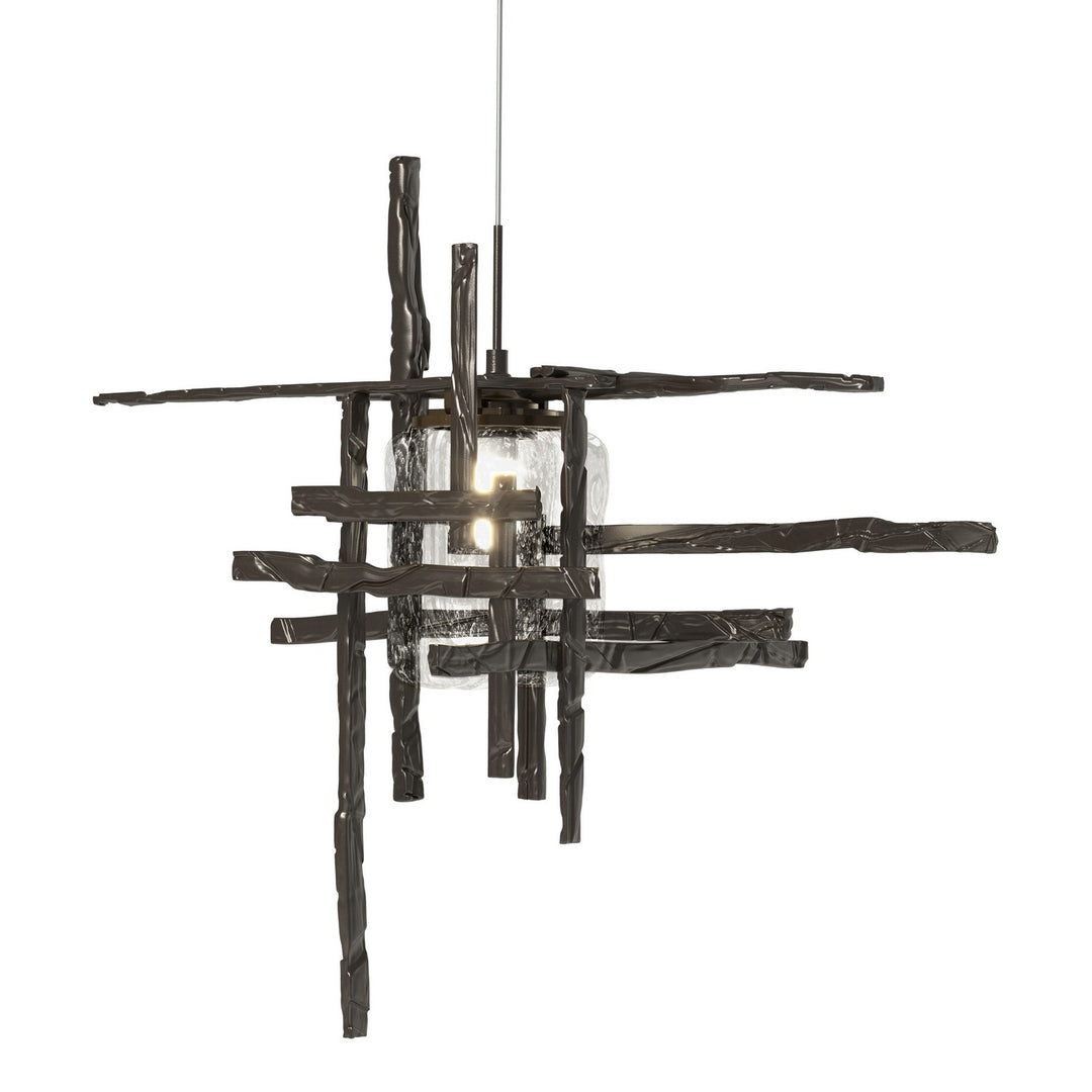 Hubbardton Forge Canada - 161184-SKT-STND-14-II0728 - One Light Mini Pendant - Tura - Oil Rubbed Bronze