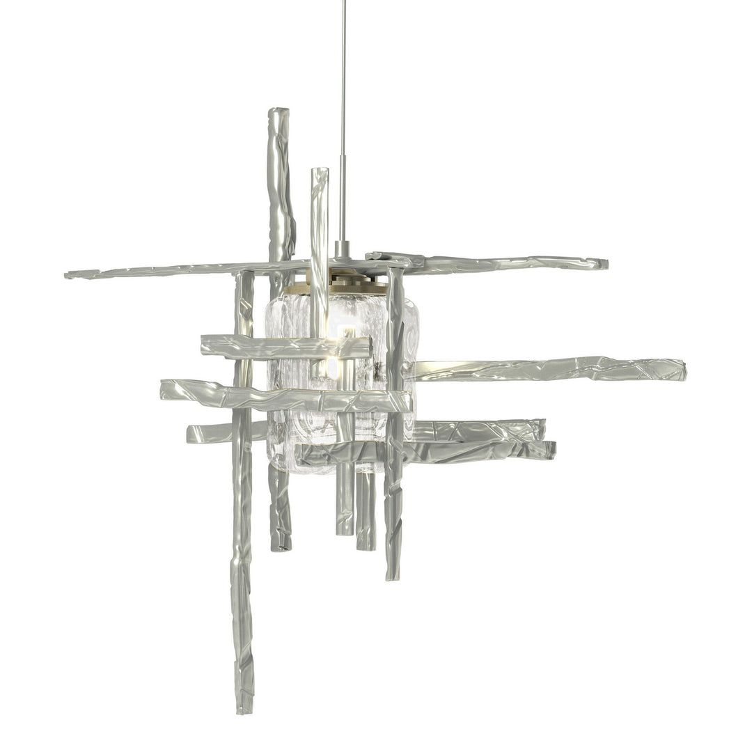 Hubbardton Forge Canada - 161184-SKT-STND-82-II0728 - One Light Mini Pendant - Tura - Vintage Platinum