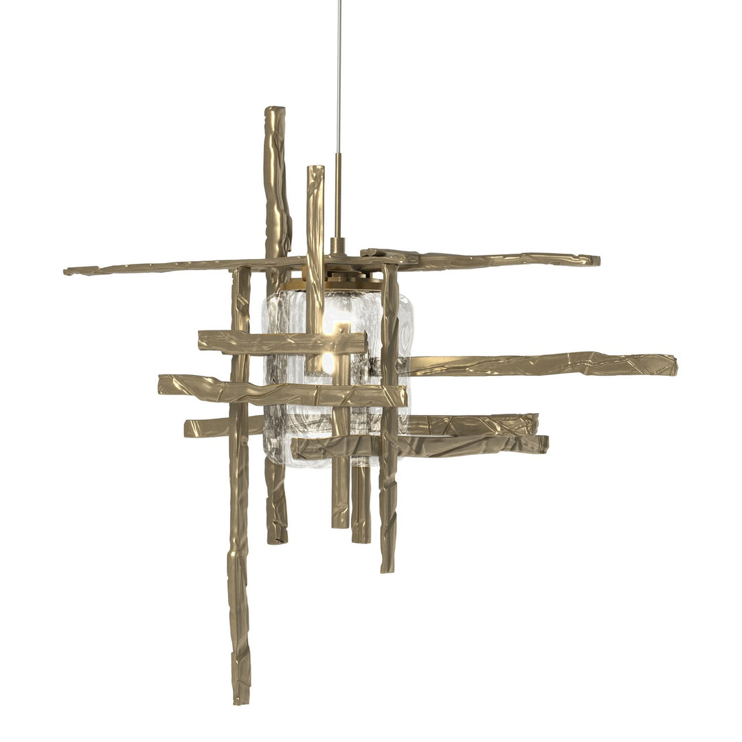 Hubbardton Forge Canada - 161184-SKT-STND-84-II0728 - One Light Mini Pendant - Tura - Soft Gold