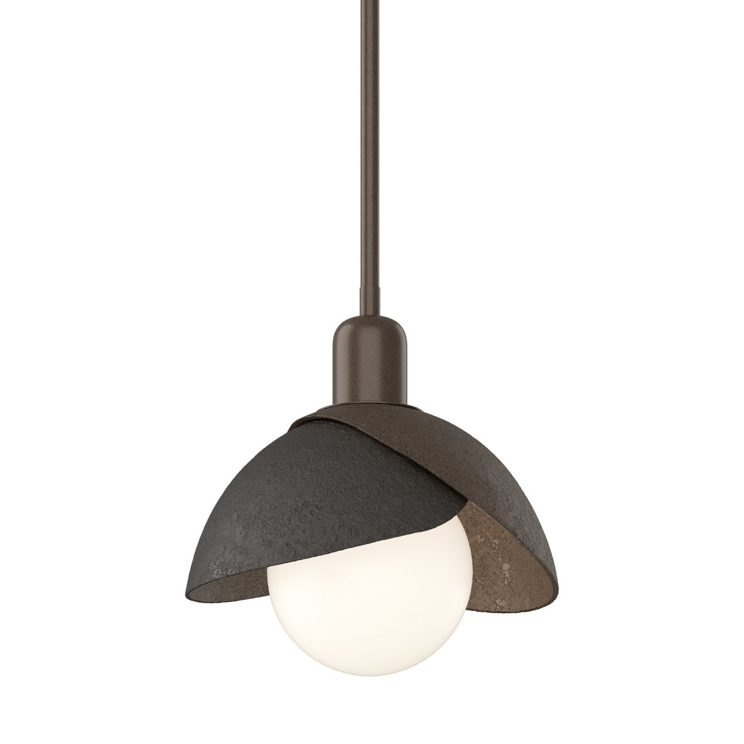 Brooklyn One Light Pendant in Bronze - available from The Lighting Shoppe, trusted by Canadian homeowners