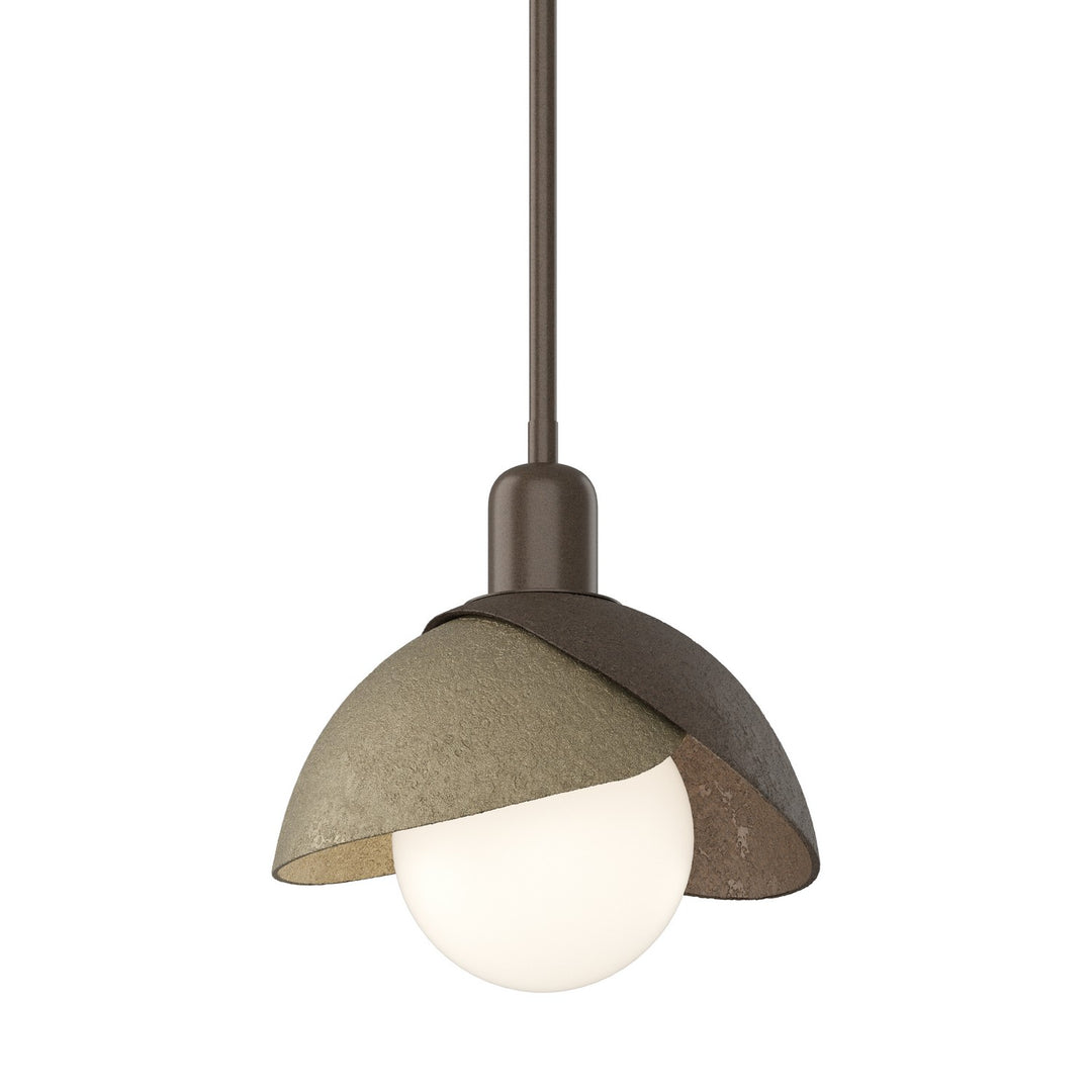 Brooklyn One Light Pendant in Bronze - available from The Lighting Shoppe, trusted by Canadian homeowners