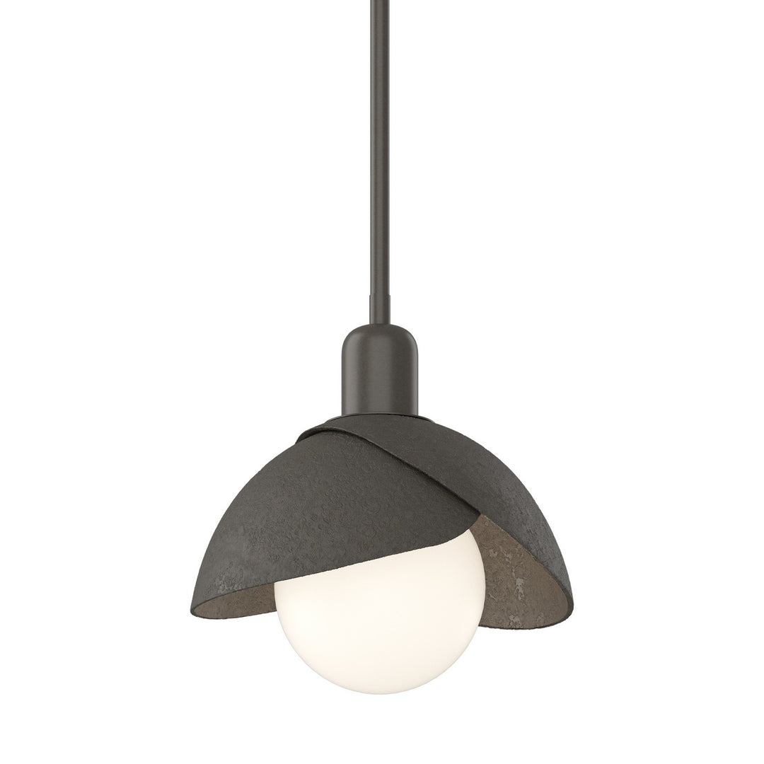 Brooklyn One Light Pendant in Dark Smoke - available from The Lighting Shoppe, trusted by Canadian homeowners