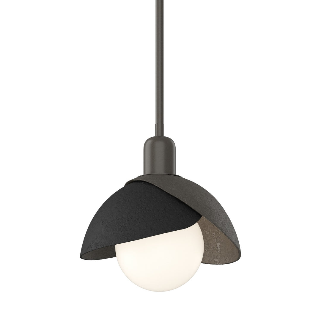 Brooklyn One Light Pendant in Dark Smoke - available from The Lighting Shoppe, trusted by Canadian homeowners