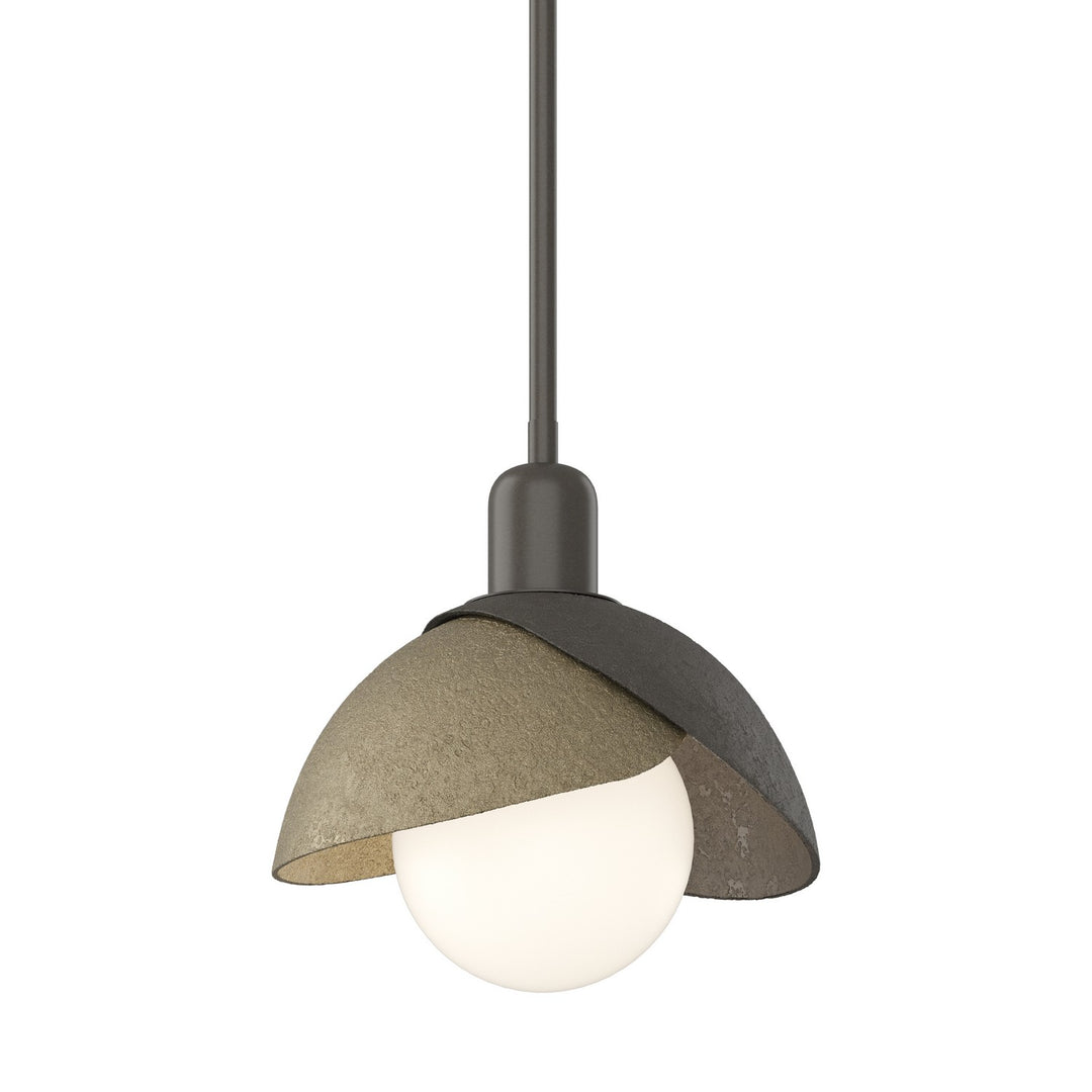 Brooklyn One Light Pendant in Dark Smoke - available from The Lighting Shoppe, trusted by Canadian homeowners