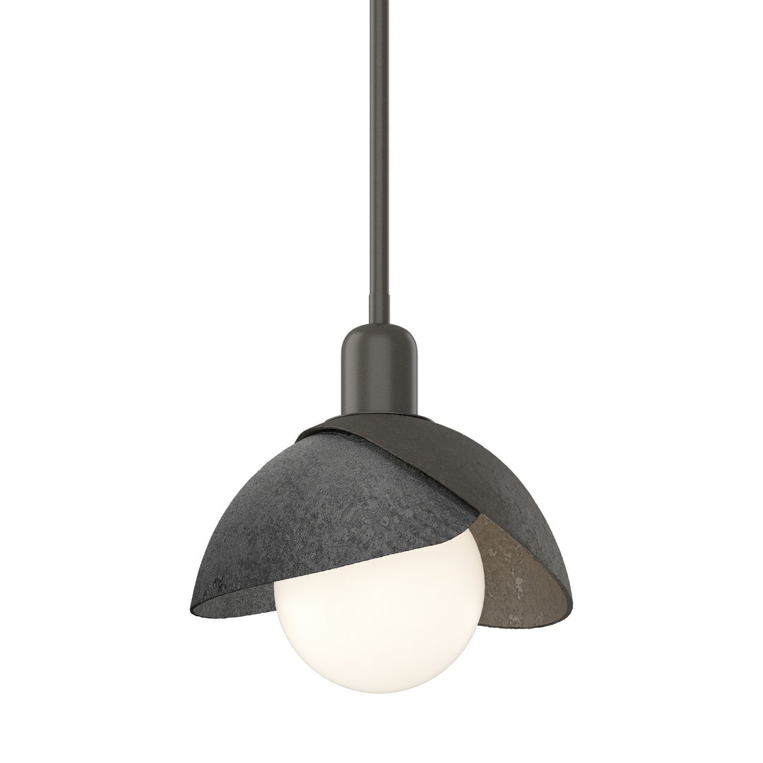 Brooklyn One Light Pendant in Dark Smoke - available from The Lighting Shoppe, trusted by Canadian homeowners