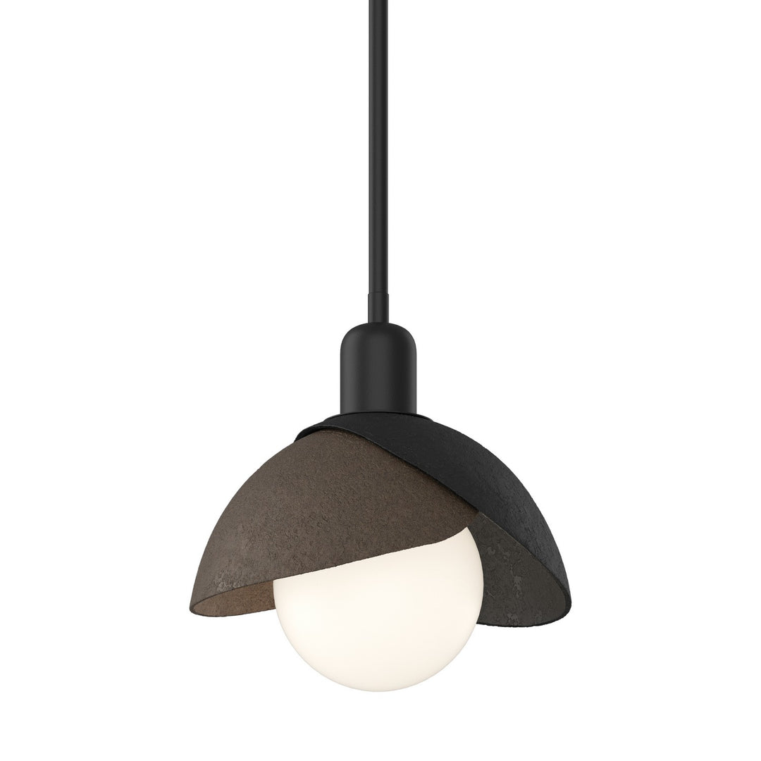 Brooklyn One Light Pendant in Black - available from The Lighting Shoppe, trusted by Canadian homeowners