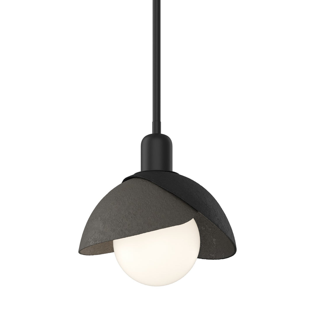 Brooklyn One Light Pendant in Black - available from The Lighting Shoppe, trusted by Canadian homeowners