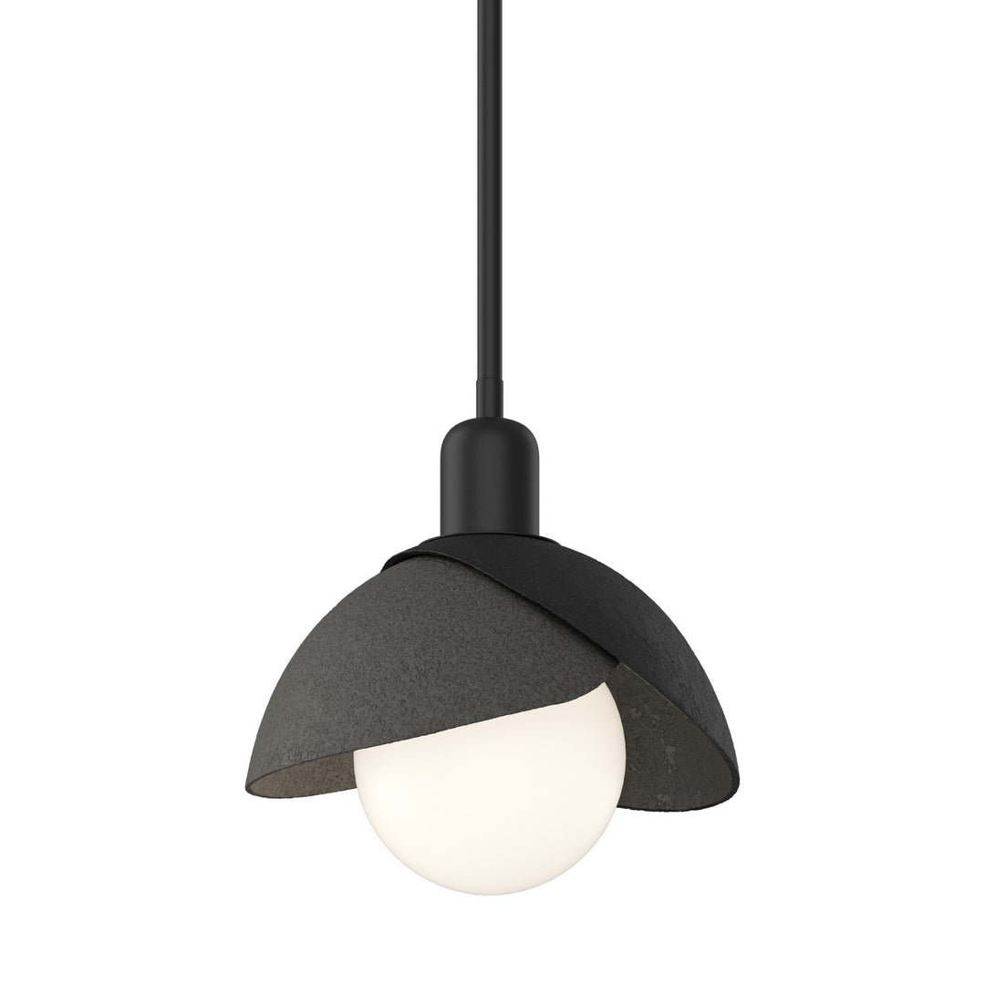 Brooklyn One Light Pendant in Black - available from The Lighting Shoppe, trusted by Canadian homeowners