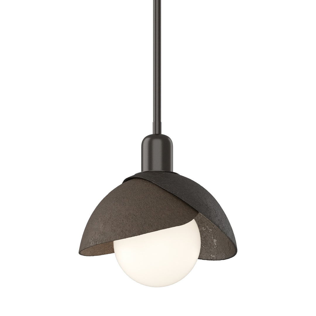 Brooklyn One Light Pendant in Oil Rubbed Bronze - available from The Lighting Shoppe, trusted by Canadian homeowners