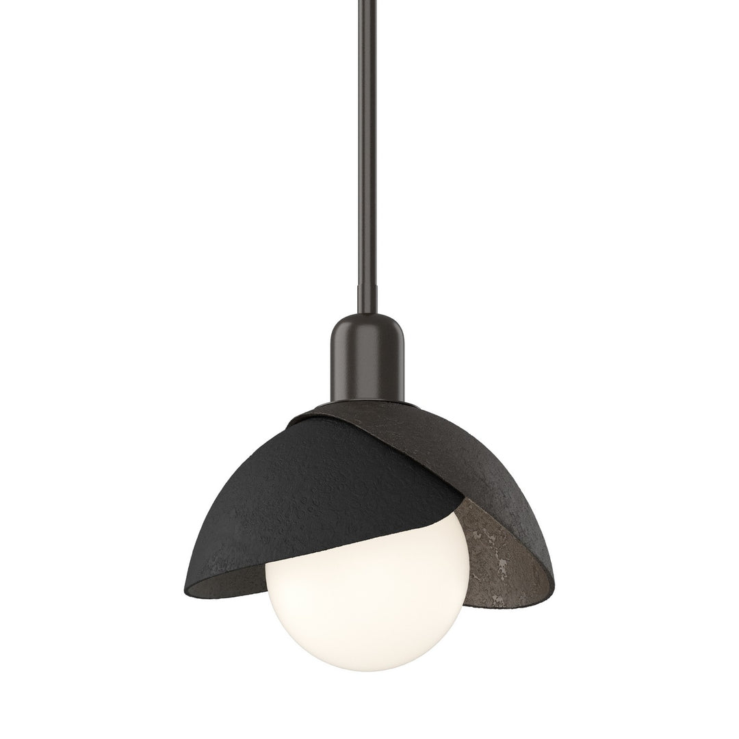 Brooklyn One Light Pendant in Oil Rubbed Bronze - available from The Lighting Shoppe, trusted by Canadian homeowners