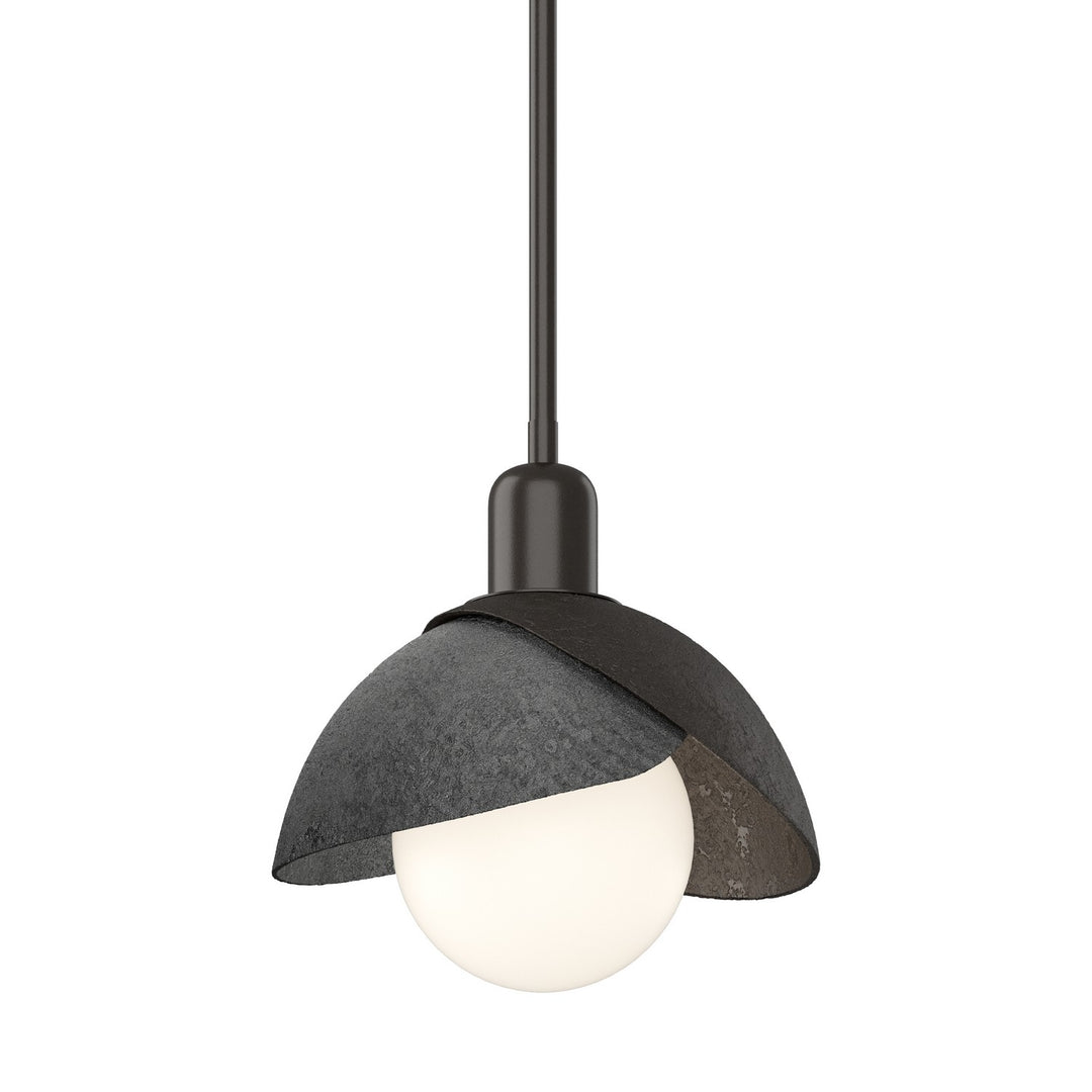 Brooklyn One Light Pendant in Oil Rubbed Bronze - available from The Lighting Shoppe, trusted by Canadian homeowners