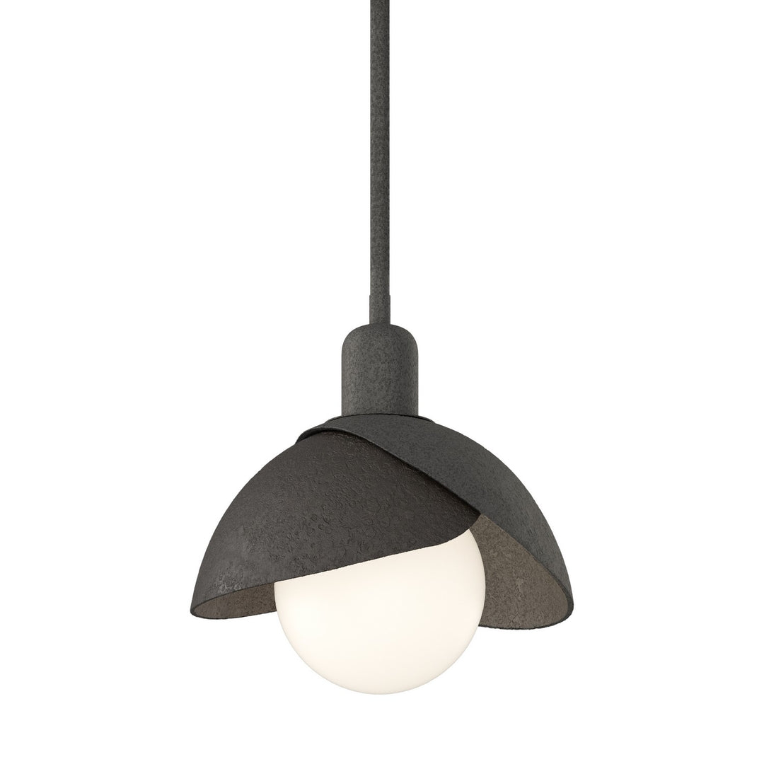 Brooklyn One Light Pendant in Natural Iron - available from The Lighting Shoppe, trusted by Canadian homeowners