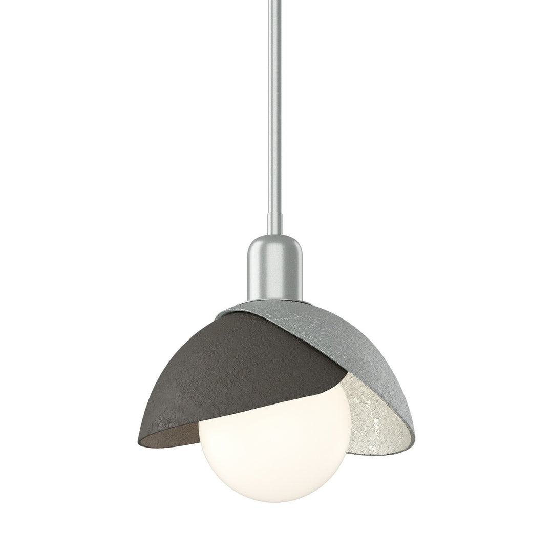 Brooklyn One Light Pendant in Vintage Platinum - available from The Lighting Shoppe, trusted by Canadian homeowners