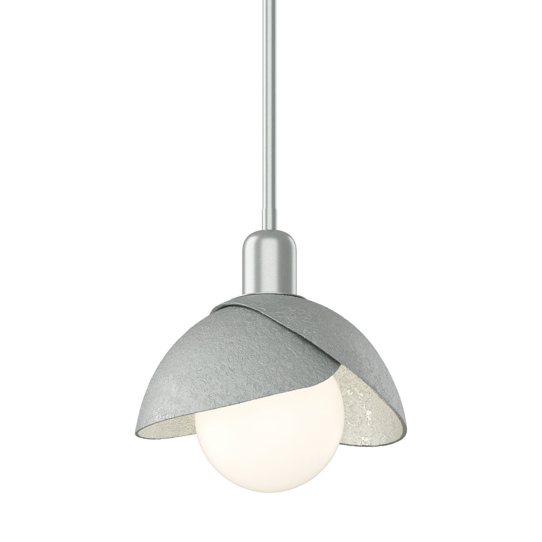 Brooklyn One Light Pendant in Vintage Platinum - available from The Lighting Shoppe, trusted by Canadian homeowners