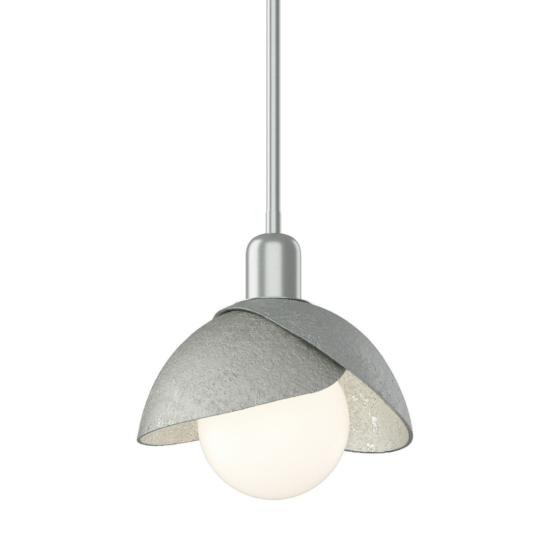 Brooklyn One Light Pendant in Vintage Platinum - available from The Lighting Shoppe, trusted by Canadian homeowners