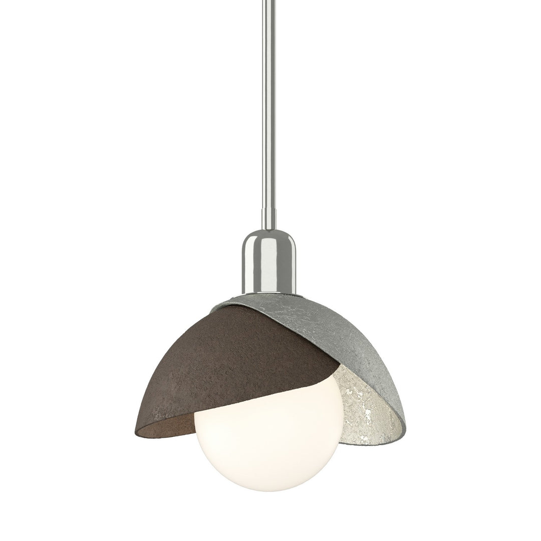 Brooklyn One Light Pendant in Sterling - available from The Lighting Shoppe, trusted by Canadian homeowners
