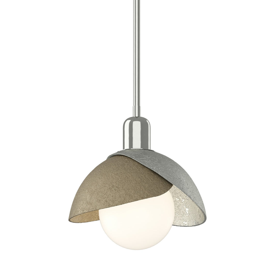 Brooklyn One Light Pendant in Sterling - available from The Lighting Shoppe, trusted by Canadian homeowners