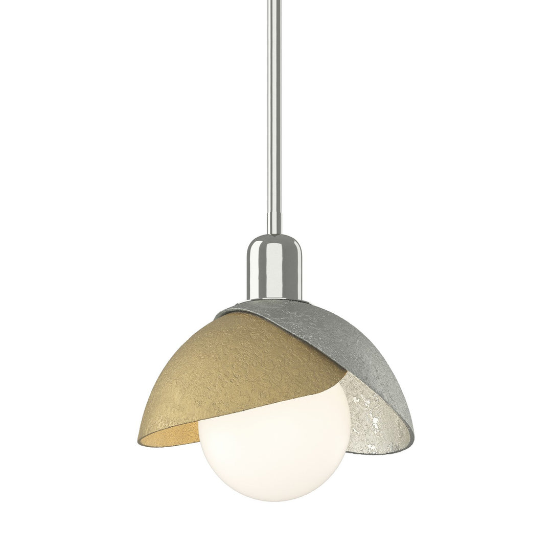 Brooklyn One Light Pendant in Sterling - available from The Lighting Shoppe, trusted by Canadian homeowners