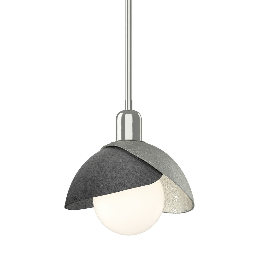 Brooklyn One Light Pendant in Sterling - available from The Lighting Shoppe, trusted by Canadian homeowners