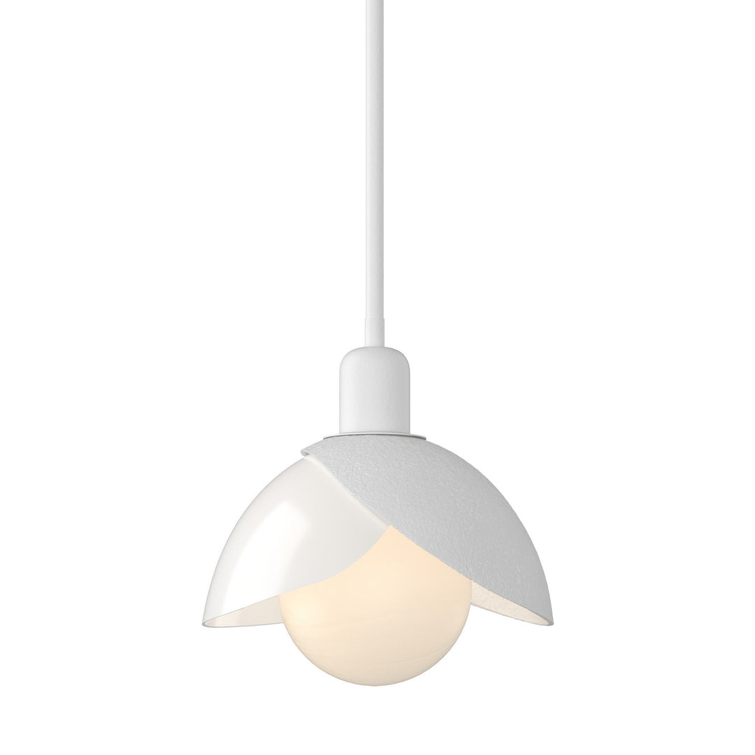 Brooklyn One Light Pendant in White - available from The Lighting Shoppe, trusted by Canadian homeowners