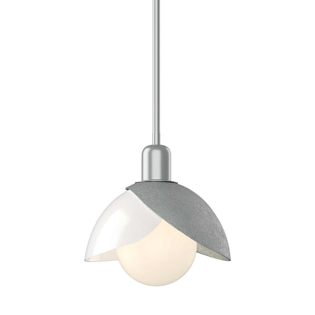 Brooklyn One Light Pendant in Vintage Platinum - available from The Lighting Shoppe, trusted by Canadian homeowners