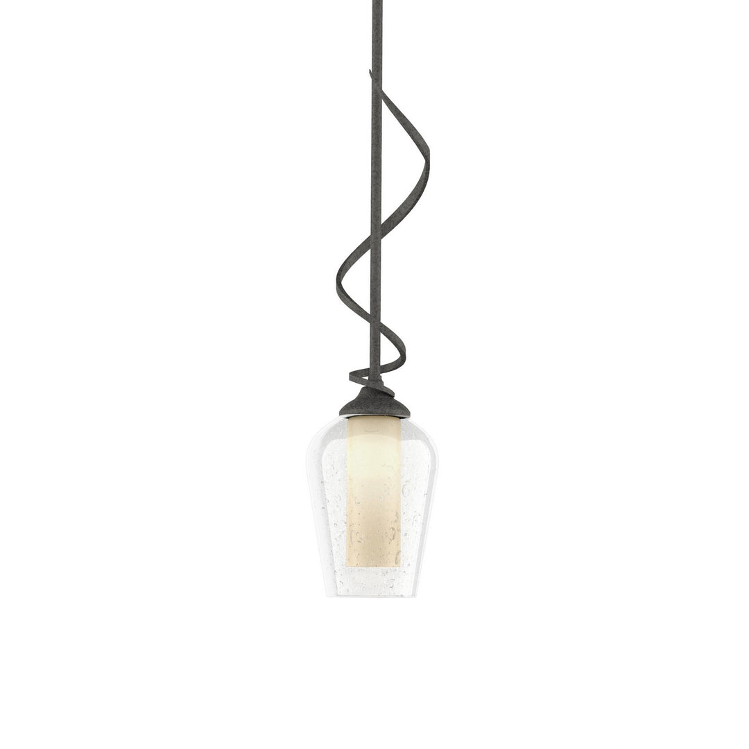 Flora One Light Mini Pendant in Natural Iron - available from The Lighting Shoppe, trusted by Canadian homeowners